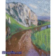 TSD3599 - Tranh sơn dầu cảnh đẹp yên tĩnh